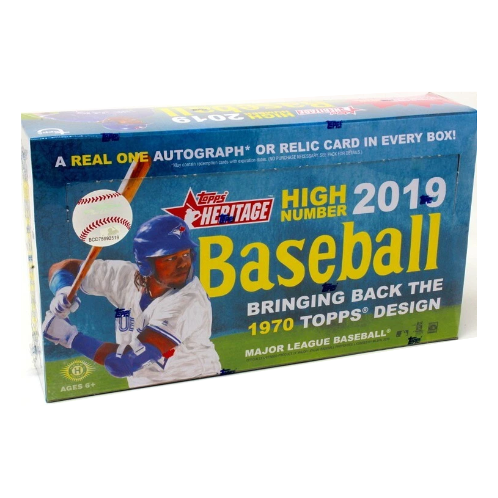 2019 Topps Heritage High Number Baseball Hobby