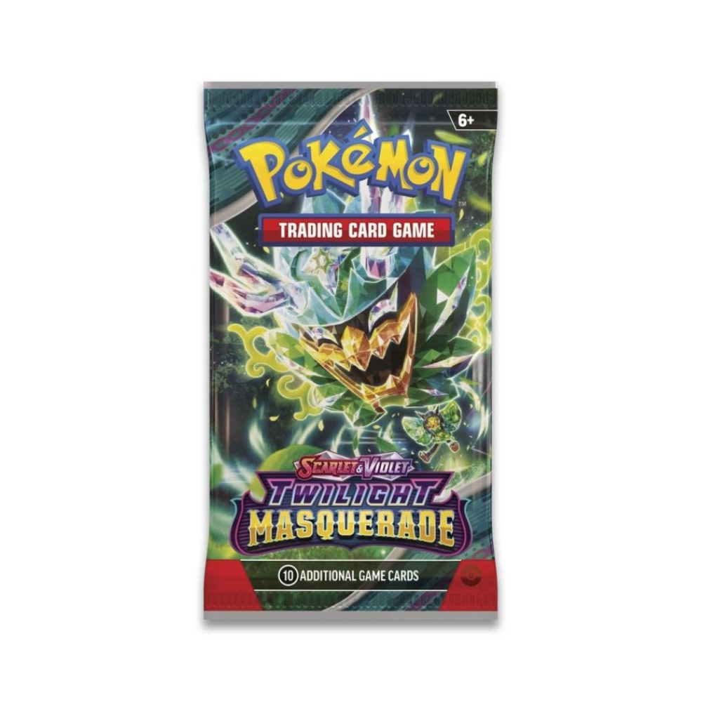 Pokemon Scarlet & Violet Twilight Masquerade Loose Booster Packs, 36 Count