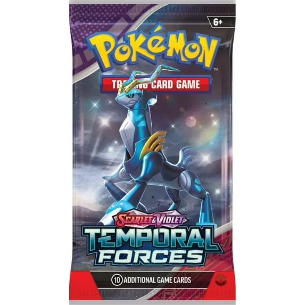 Pokemon Scarlet & Violet Temporal Forces Loose Booster Packs, 36 Count