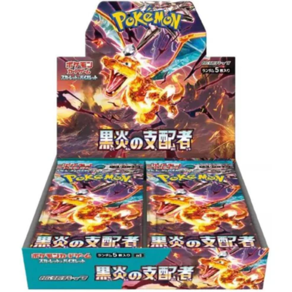 Pokemon Ruler of Black Flame Japanese Booster Box SV3