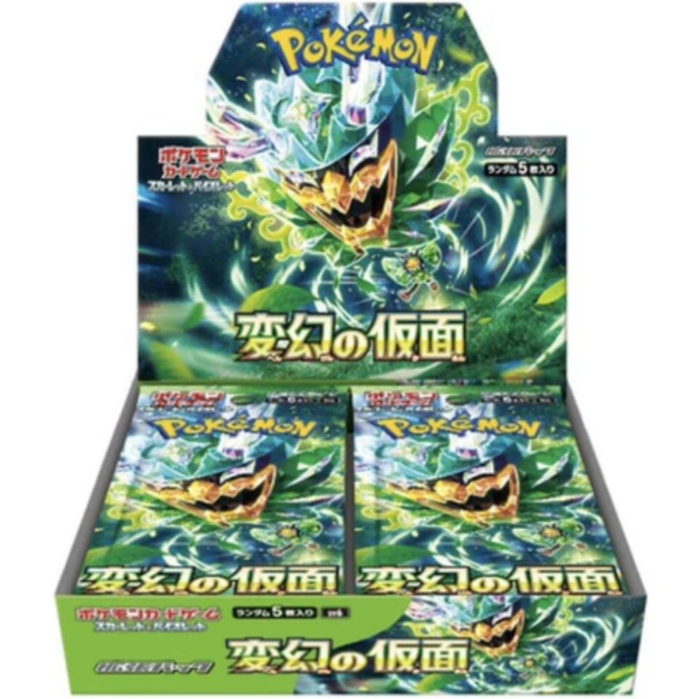 Pokemon Mask of Change Japanese Booster Box SV6