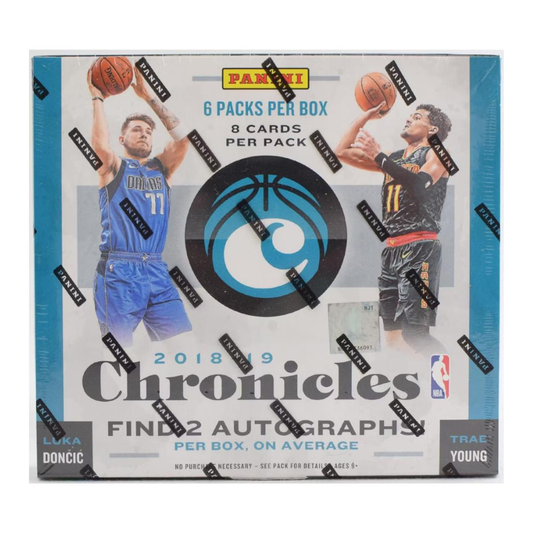 2018/19 Panini Chronicles Basketball Hobby