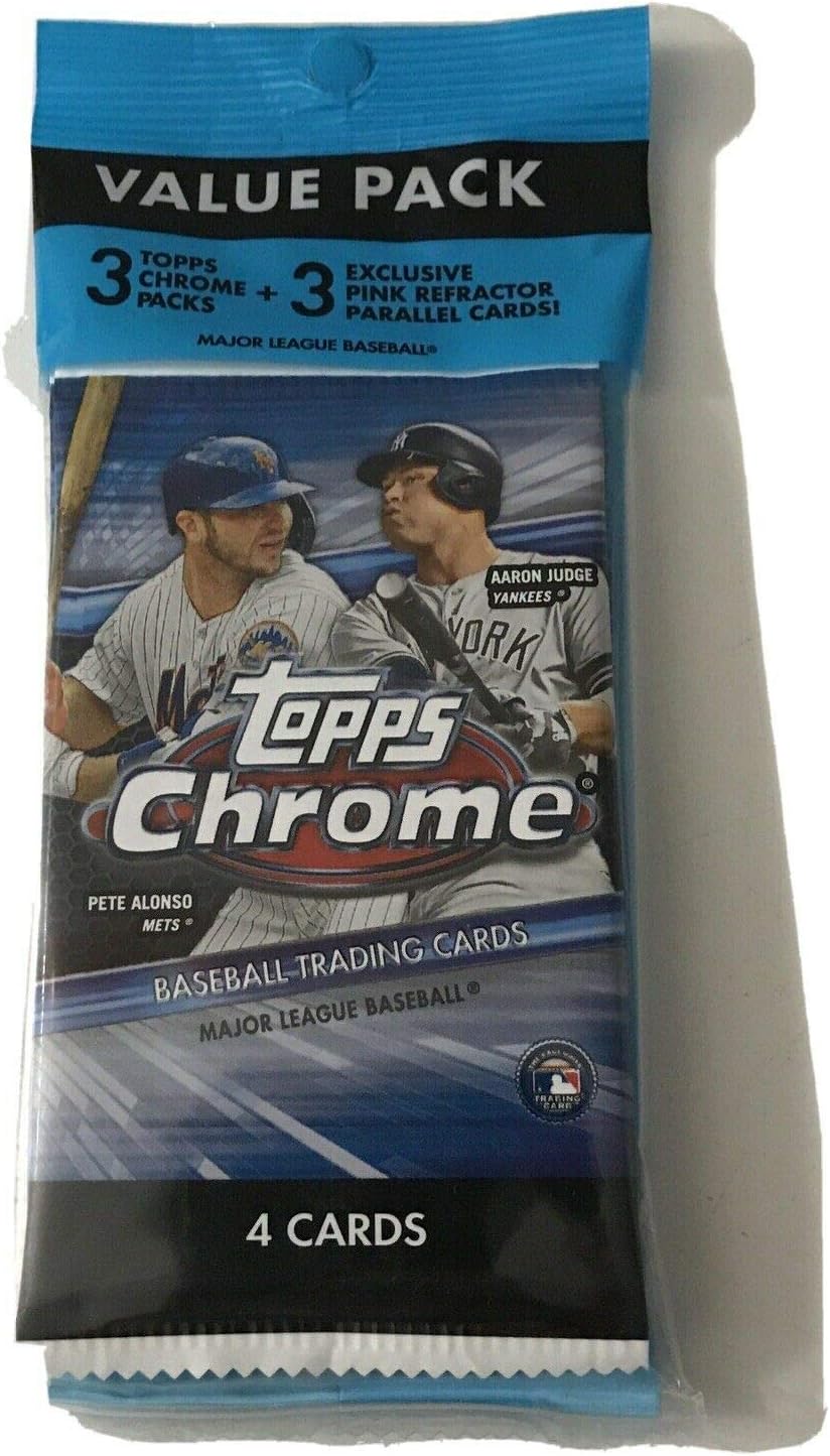 2020 Topps Chrome Value Pack Baseball