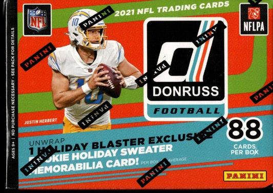2021 Donruss Holiday Blaster Football