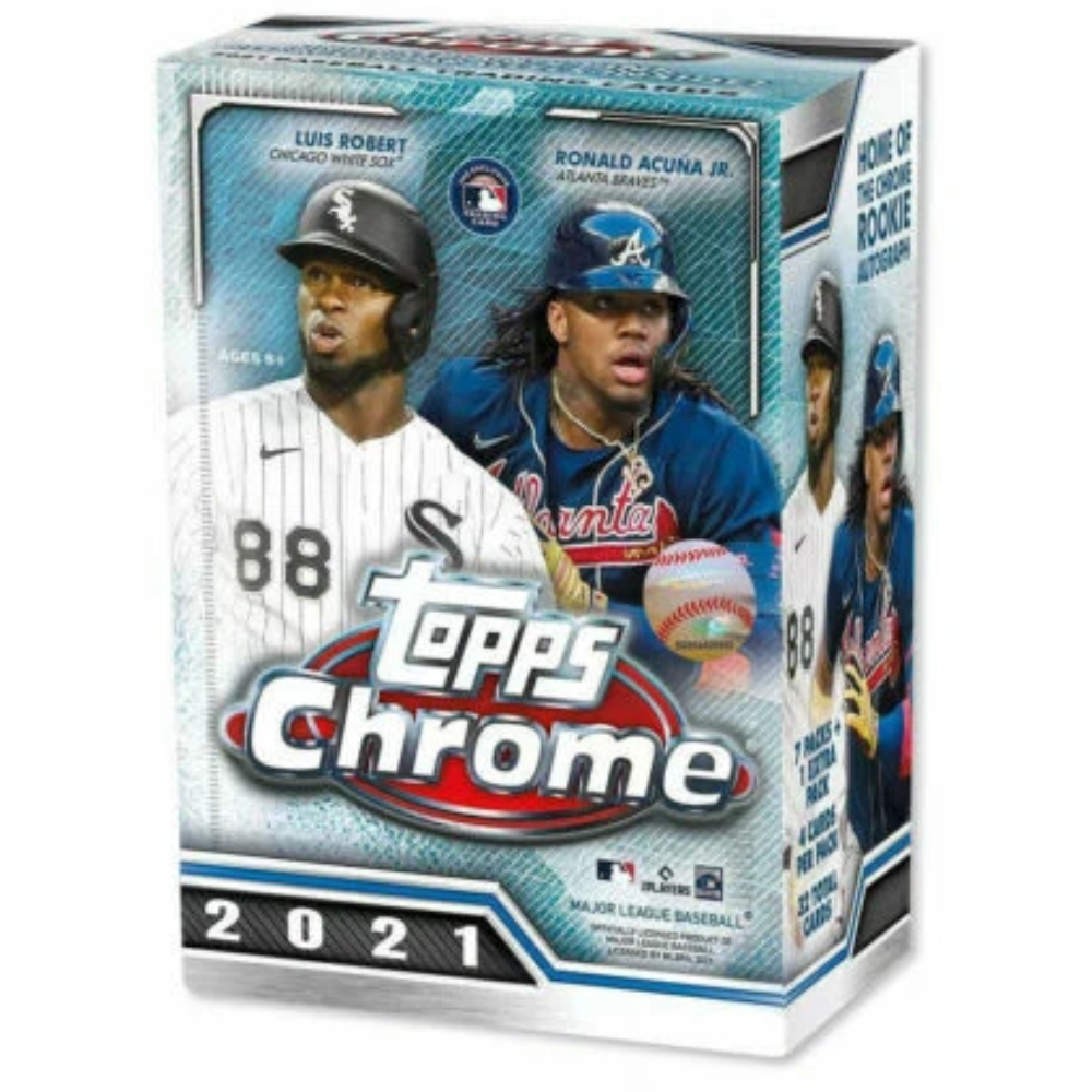 2021 Topps Chrome Blaster Baseball