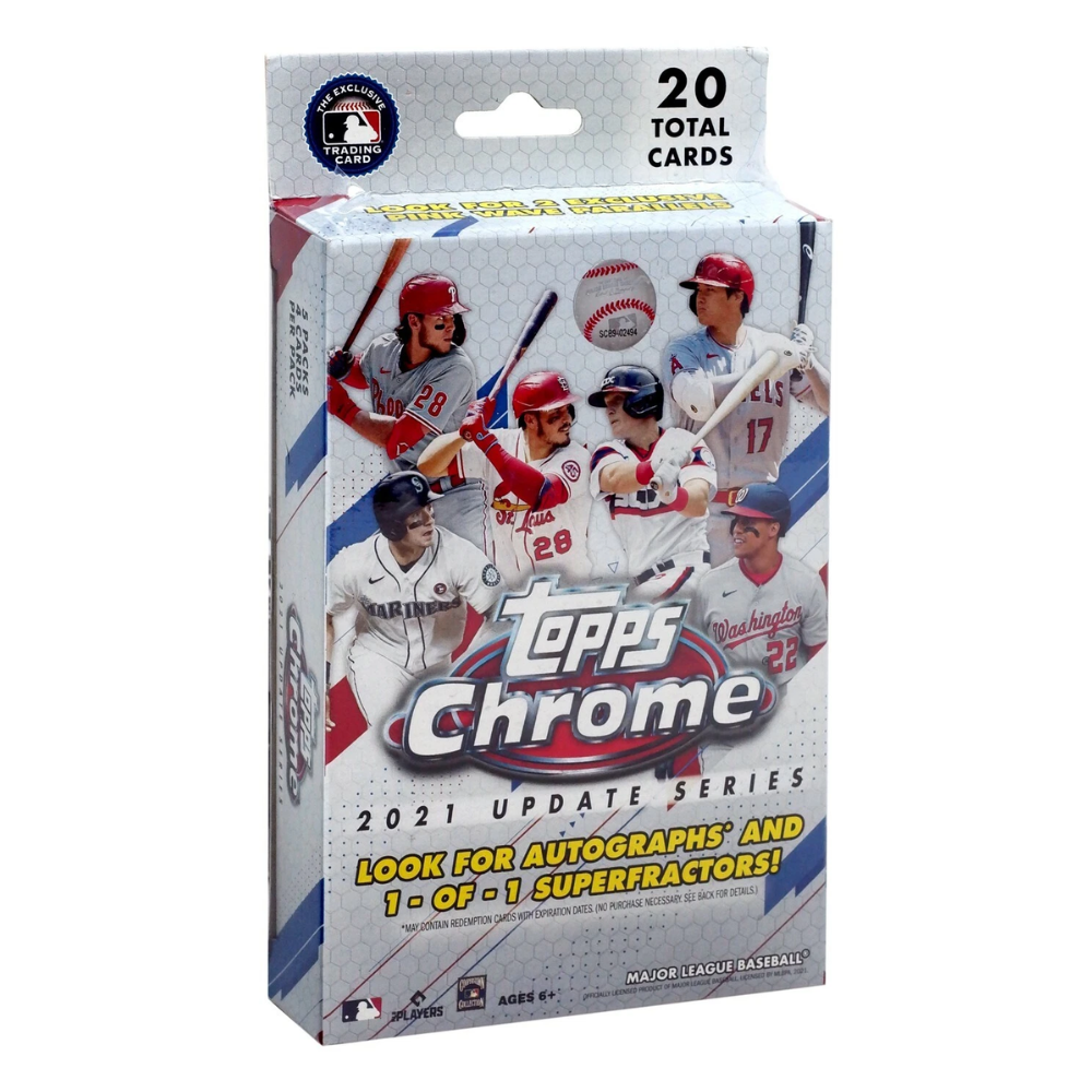 2021 Topps Chrome Update Hanger Baseball