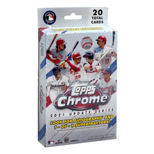 2021 Topps Chrome Update Hanger Baseball