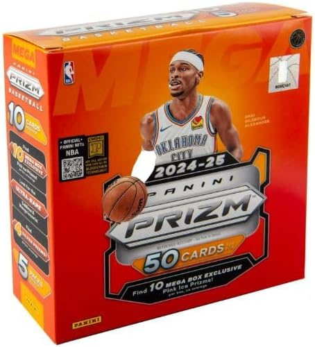 2024-25 Panini Prizm Basketball Retail Mega