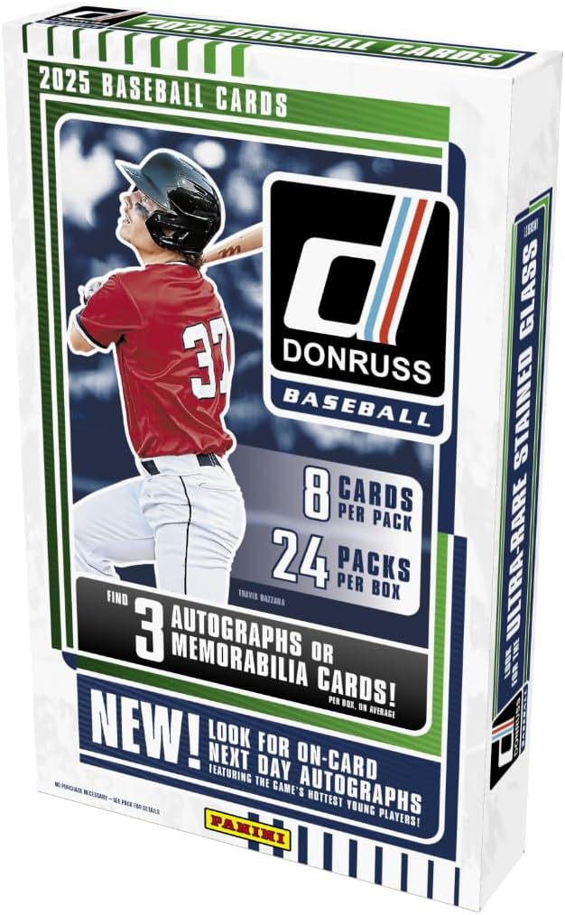 2025 Panini Donruss Baseball Hobby Box