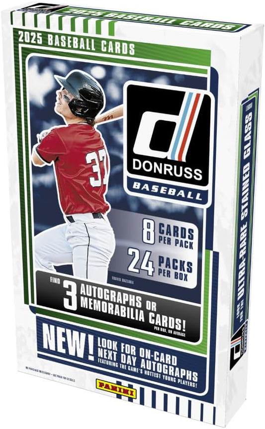 2025 Panini Donruss Baseball Hobby Box