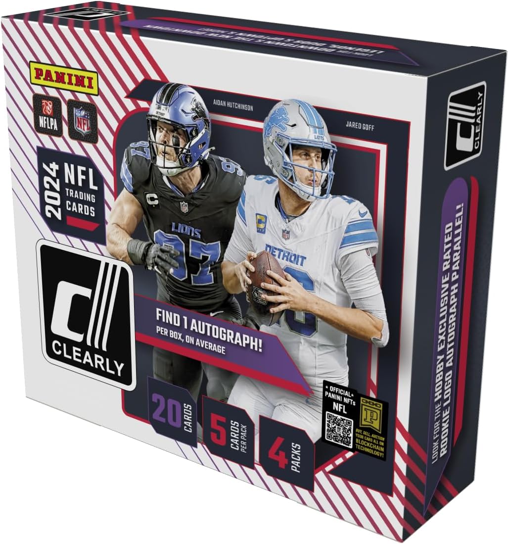 2024 Panini Clearly Donruss Football Hobby Box