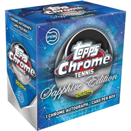 2024 Topps Chrome Sapphire Tennis Hobby Box