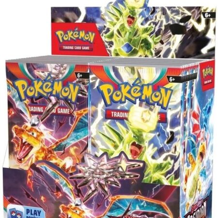 Pokemon Scarlet & Violet Obsidian Flames Booster Pack, 36 Count