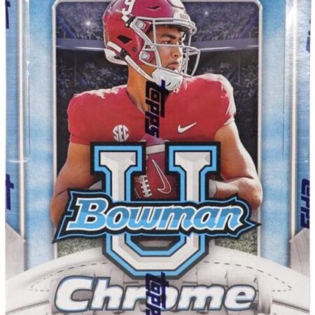 2022 Bowman Chrome U Football Hobby Box