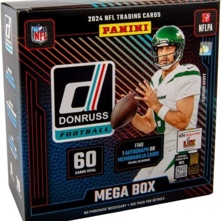 2024 Panini Donruss Football Retail Mega Box