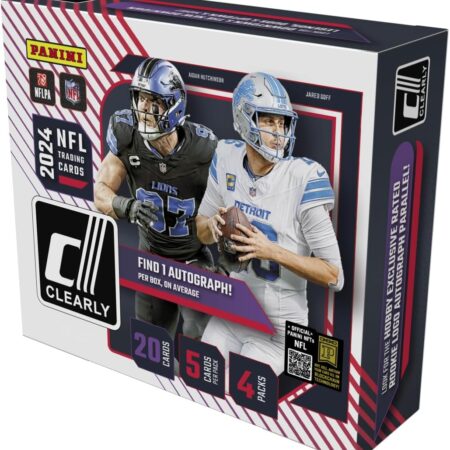 2024 Panini Clearly Donruss Football Hobby Box