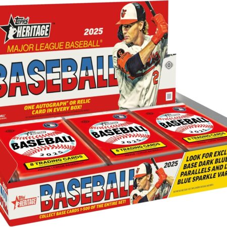 2025 Topps Heritage Baseball Hobby Box