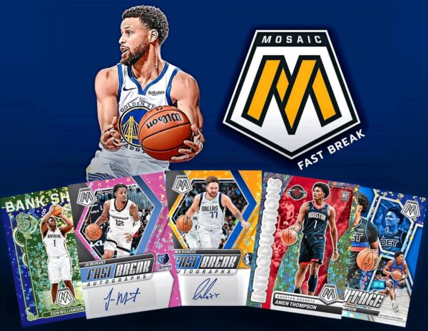 2023-24 Panini Mosaic Basketball Fast Break - Image 2
