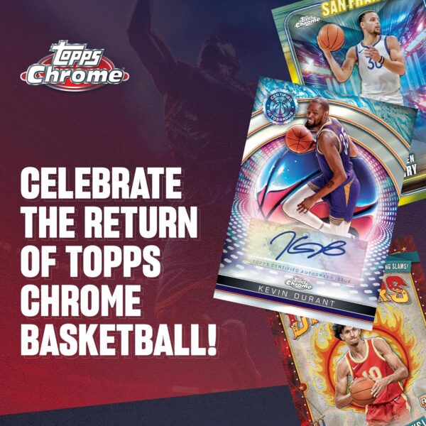 2024-25 Topps Chrome Basketball Value Box - Image 3