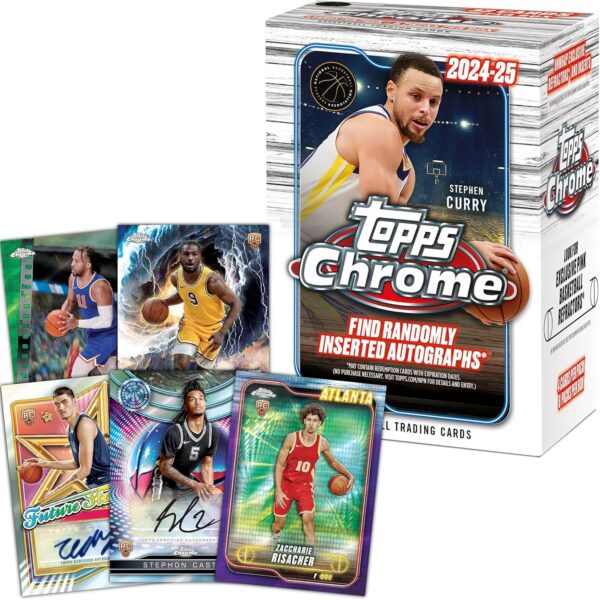 2024-25 Topps Chrome Basketball Value Box - Image 4