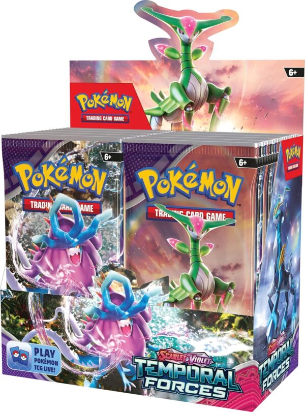 Pokemon Scarlet & Violet Temporal Forces Booster Pack, 36 Count - Image 2