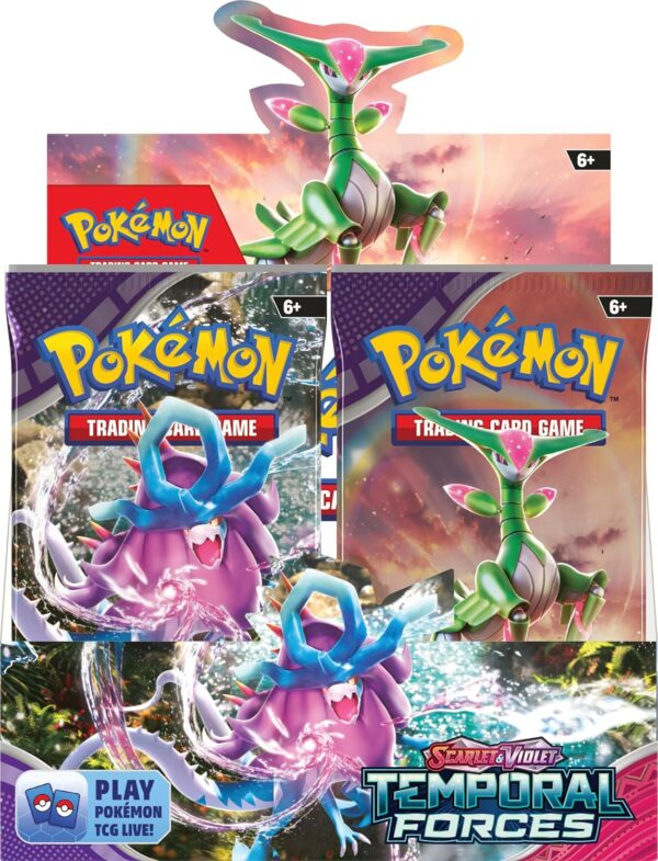 Pokemon Scarlet & Violet Temporal Forces Booster Pack, 36 Count - Image 4