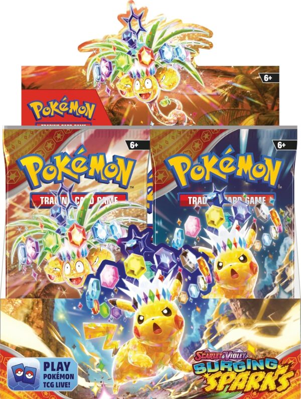 Pokemon Scarlet & Violet Surging Sparks Booster Box - Image 4