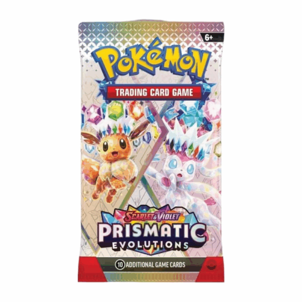 Pokemon Prismatic Evolutions Booster Pack, 18 Count - Image 2