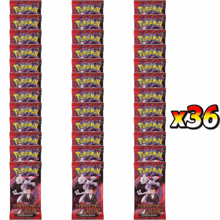 Pokémon Scarlet & Violet Destined Rivals Booster Pack Bundle, 36 Packs with 10 Cards Each, New Sealed